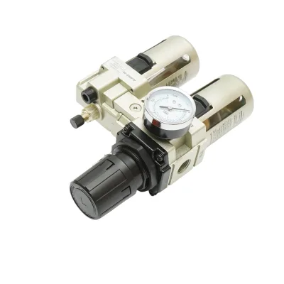 Filtro aria e lubrificatore con regolatore di pressione max. 1 MPa, attacco 1/2 - immagine 3