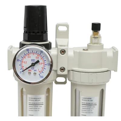 Filtro aria e lubrificatore con regolatore di pressione max. 1 MPa, attacco 1/2 - immagine 3