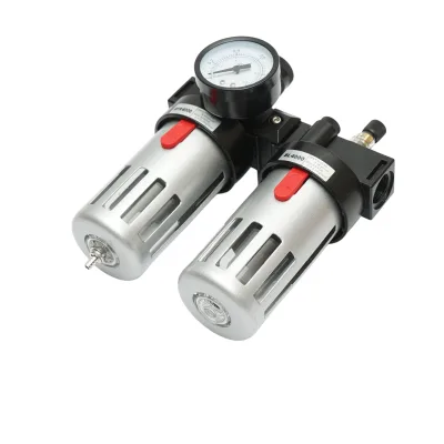 Filtro aria e lubrificatore con regolatore di pressione max. 1 MPa, attacco 1/2 - immagine 3