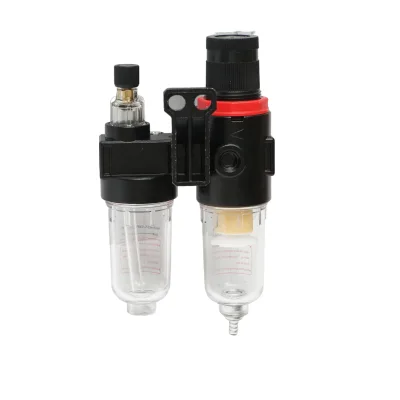 Filtro aria e lubrificatore con regolatore di pressione max. 1 MPa, attacco 1/4 - immagine 2