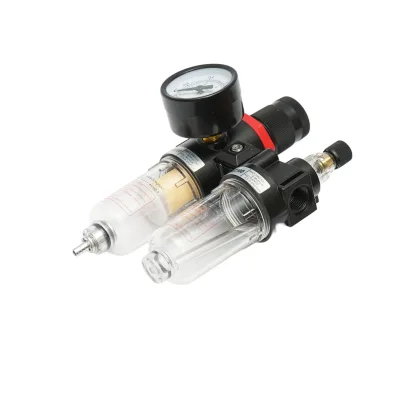 Filtro aria e lubrificatore con regolatore di pressione max. 1 MPa, attacco 1/4 - immagine 4
