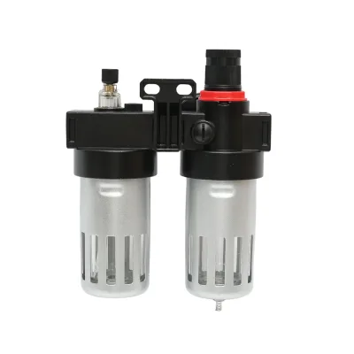 Filtro aria e lubrificatore con regolatore di pressione max. 1 MPa, attacco 1/4 - immagine 2