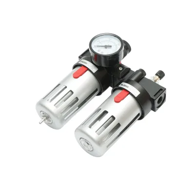 Filtro aria e lubrificatore con regolatore di pressione max. 1 MPa, attacco 1/4 - immagine 4