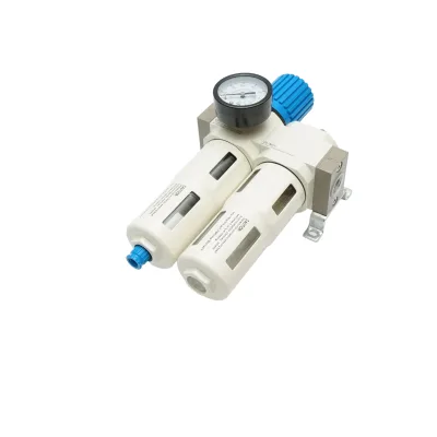 Filtro aria e lubrificatore con regolatore di pressione max. 1,6 MPa, attacco 1/2 - immagine 2