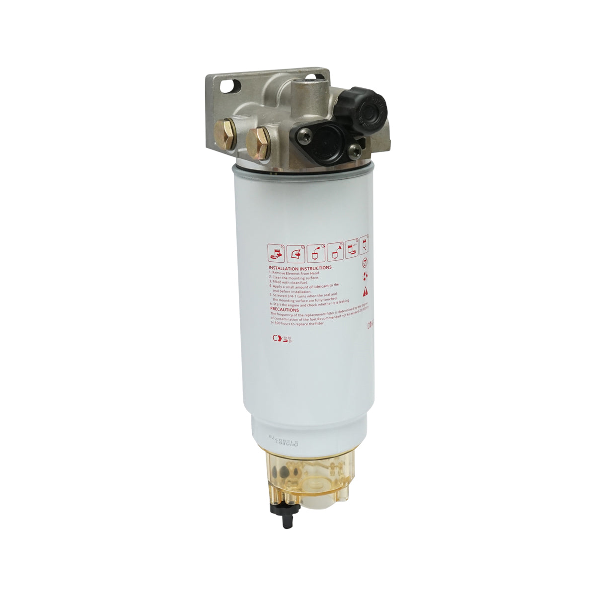 Filtro carburante con separatore d'acqua per Volvo, Claas, Deutz-Fahr, MAN, Liebherr codice OEM ACP0287890, 240 210.00, 51125017283 - immagine 2