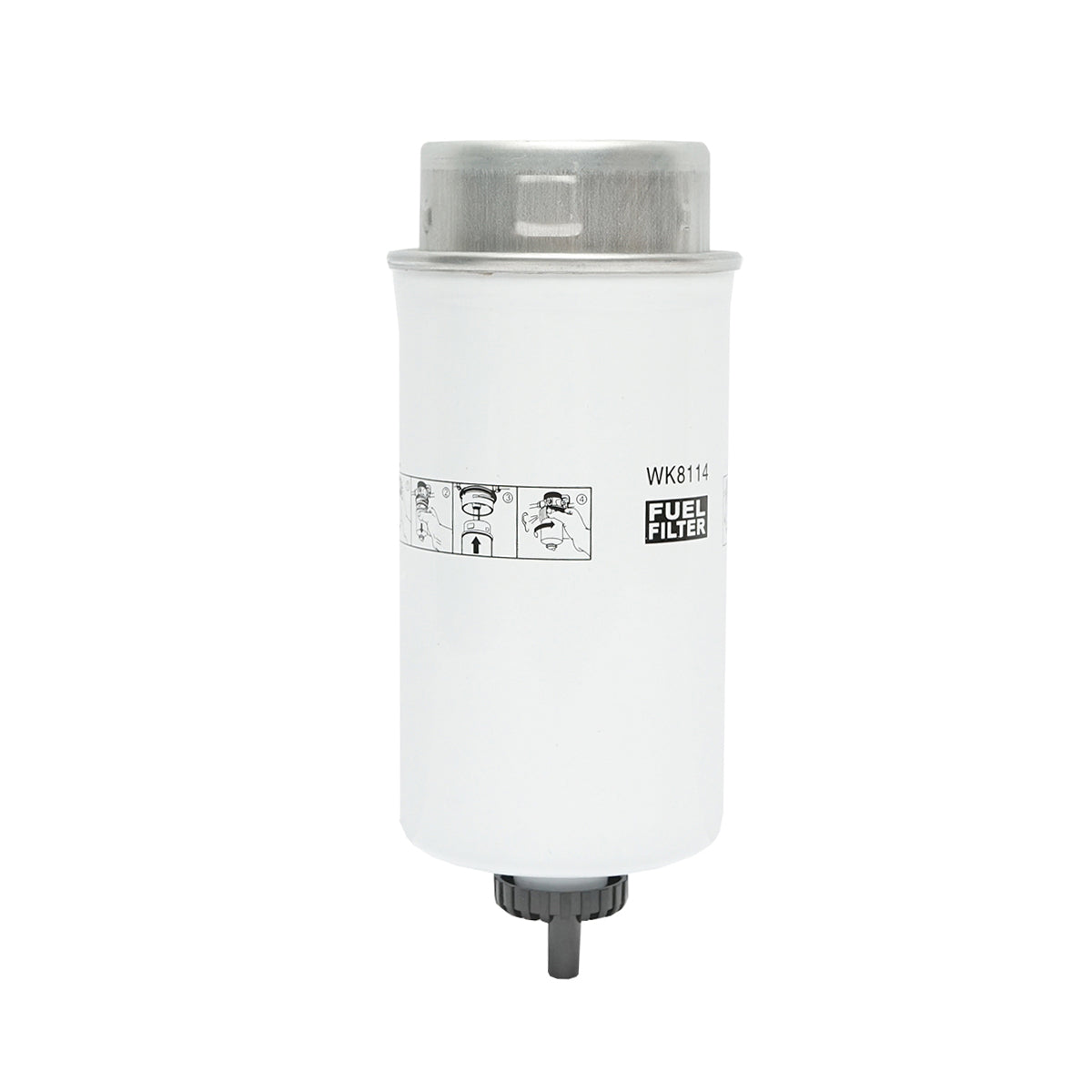 Filtro carburante per Fiat, Case IH, Valtra, Ford P551425, WK8120, XN193 Breckner Germany