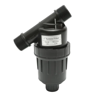 Filtro Y in plastica con rete 1 pollice, 32mm per tubo, tubo di irrigazione