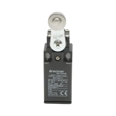 Finecorsa con attuatore a pistone e braccio corto regolabile 250V/380V, 10A IP65