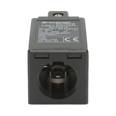 Finecorsa con attuatore a pistone e rullo orizzontale 250V/380V, 10A IP65 Breckner Germany - immagine 5