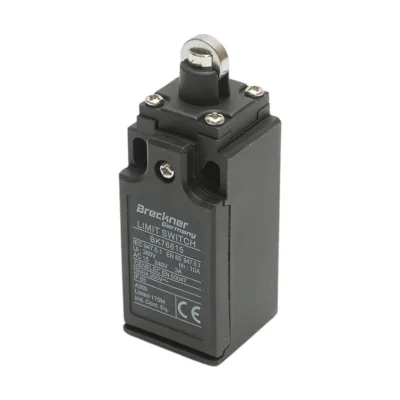 Finecorsa con attuatore a pistone e rullo orizzontale 250V/380V, 10A IP65 Breckner Germany - immagine 4