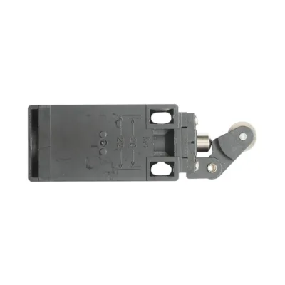 Finecorsa con attuatore a pistone, rullo orizzontale e braccio corto 250V/380V, 10A IP65 Breckner Germany - immagine 3