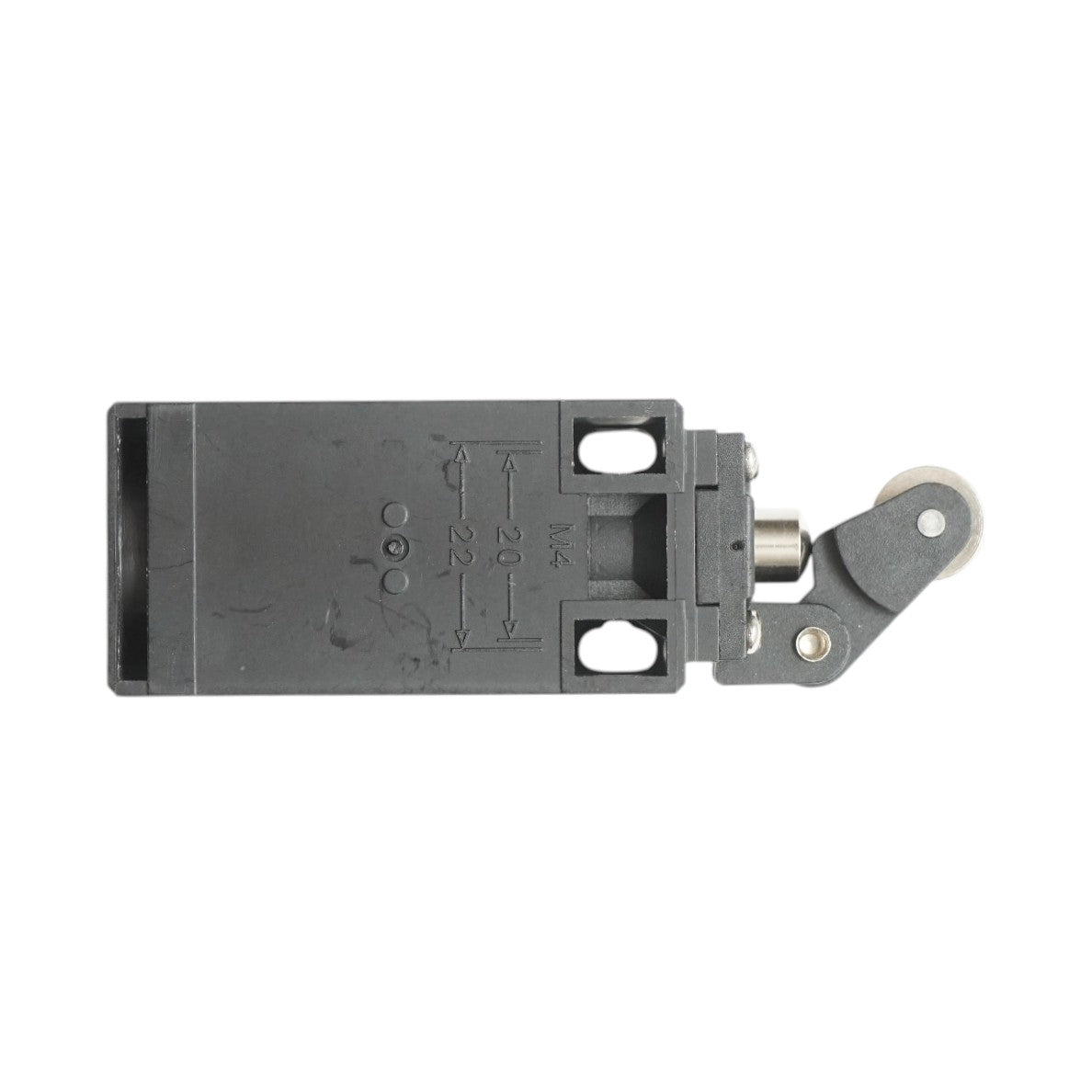 Finecorsa con attuatore a pistone, rullo orizzontale e braccio corto 250V/380V, 10A IP65 Breckner Germany - immagine 3
