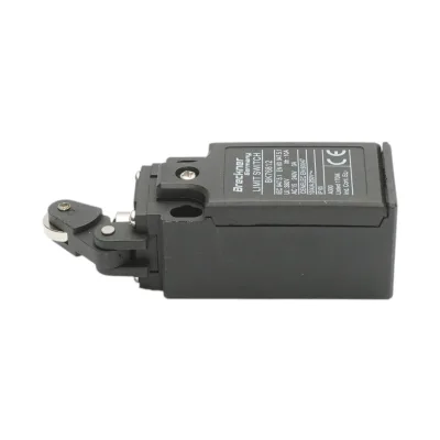 Finecorsa con attuatore a pistone, rullo orizzontale e braccio corto 250V/380V, 10A IP65 Breckner Germany - immagine 2