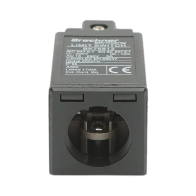 Finecorsa con attuatore a pistone, rullo orizzontale e braccio corto 250V/380V, 10A IP65 Breckner Germany - immagine 5