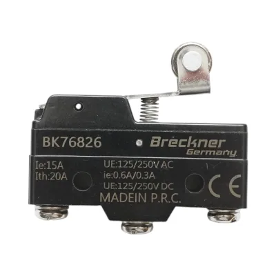 Finecorsa con leva e rotella 125-250V AC/DC 15A Breckner Germany