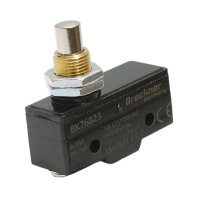 Finecorsa con pulsante 125-250V AC/DC 15A Breckner Germany - immagine 2