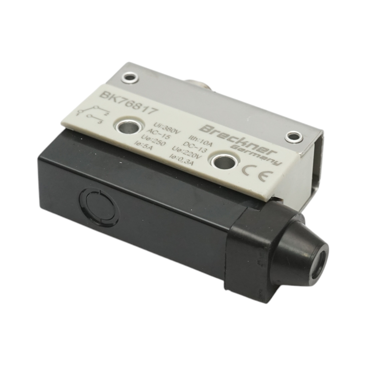 Finecorsa con pulsante a pressione breve 380V AC/250V DC Breckner Germany - immagine 5