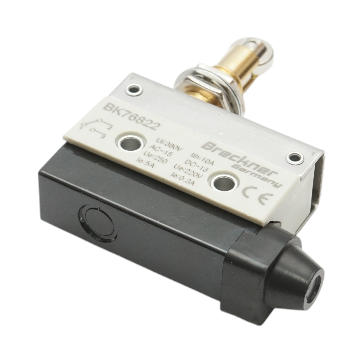 Finecorsa con testa metallica e rullo orizzontale 380V AC/250V DC Breckner Germany - immagine 5