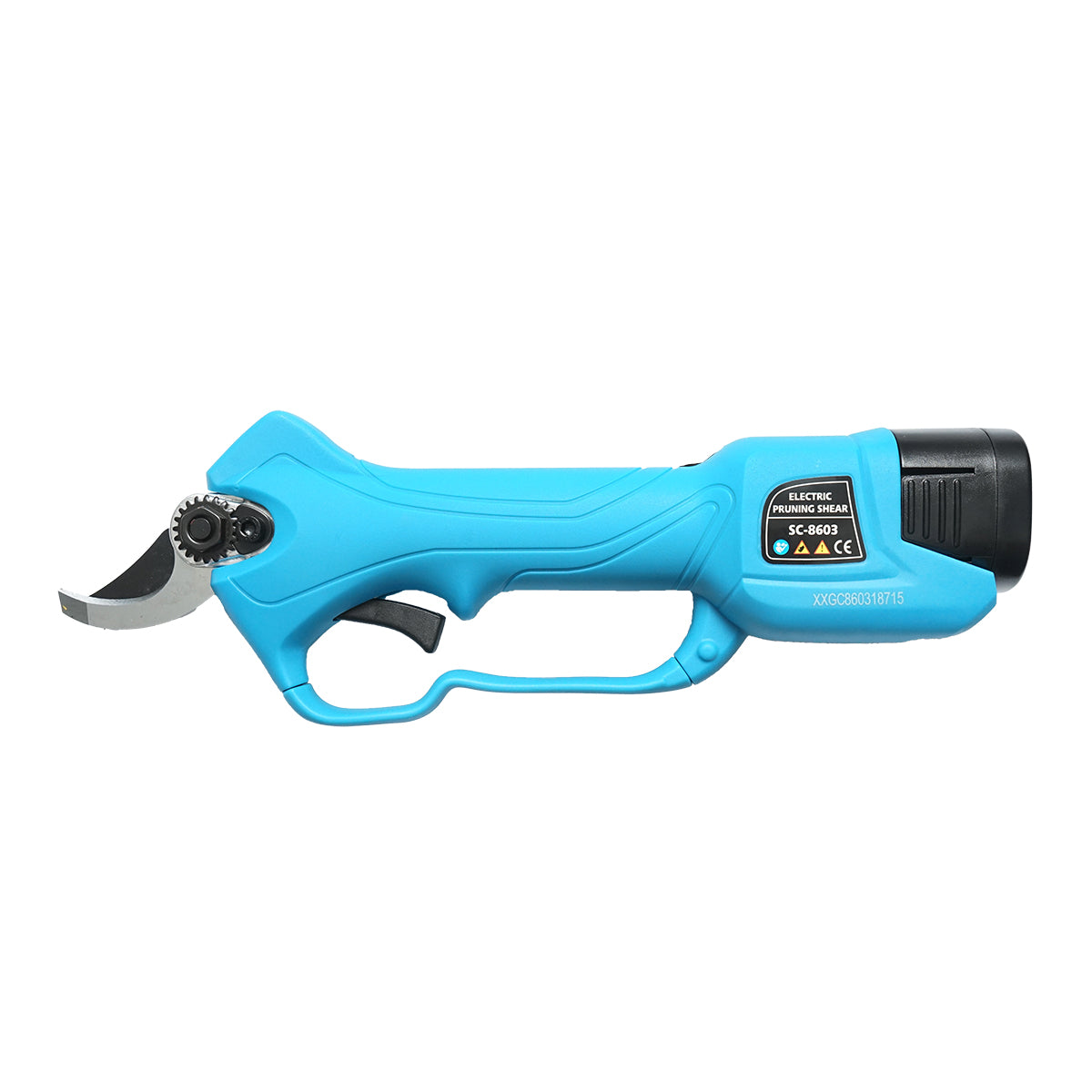 Forbici da giardino elettriche 850W con 2 batterie agli ioni di litio da 16,8V, diametro 0-28mm - immagine 4