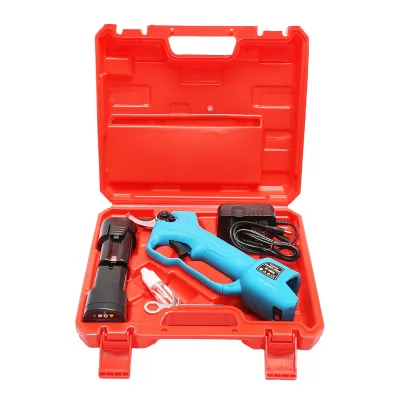 Forbici da giardino elettriche 850W con 2 batterie agli ioni di litio da 16,8V, diametro 0-28mm - immagine 2