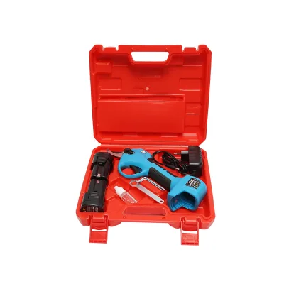 Forbici da giardino elettriche 850W con 2 batterie agli ioni di litio da 16,8V, diametro 0-28mm - immagine 2