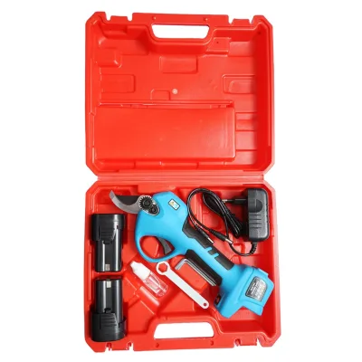 Forbici da giardino elettriche 850W con 2 batterie agli ioni di litio da 16,8V, diametro 0-28mm - immagine 4