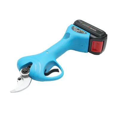 Forbici da giardino elettriche 970W con 2 batterie Li-ion 21V, diametro di taglio 0-30mm - immagine 5