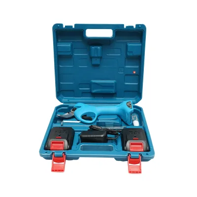 Forbici da giardino elettriche 970W con 2 batterie Li-ion 21V, diametro di taglio 0-30mm - immagine 3
