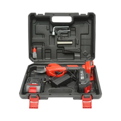 Forbici da giardino elettriche con 2 batterie 36V, 1.5Ah agli ioni di litio, 100W, diametro di taglio 0-25mm, pulsante di sicurezza Breckner Germany - immagine 2