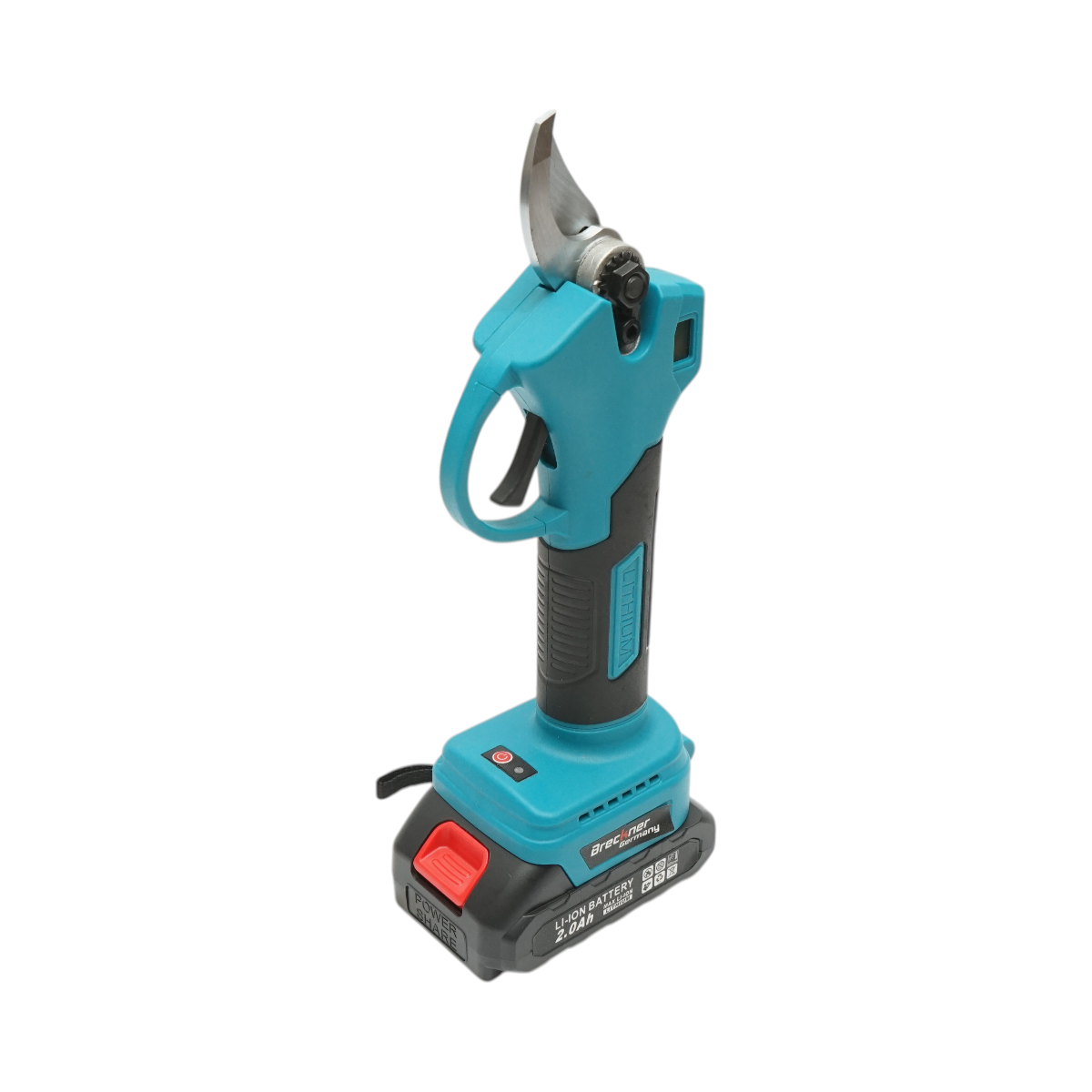 Forbici da giardino elettriche con 2 batterie 36V, 2Ah agli ioni di litio, 100W, display digitale, diametro di taglio 0-25mm Breckner Germany - immagine 5