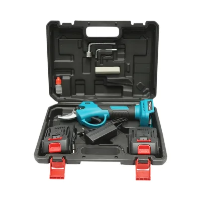 Forbici da giardino elettriche con 2 batterie 36V, 2Ah agli ioni di litio, 100W, display digitale, diametro di taglio 0-25mm Breckner Germany - immagine 2