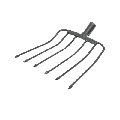 FORCA 6 Denti Curvata Senza Manico Forcone - immagine 4