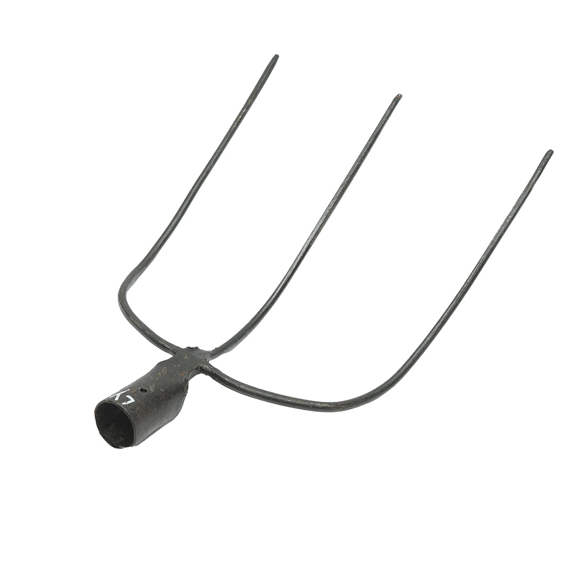 Forca per fieno in acciaio forgiato con 3 denti 220x320x430mm - immagine 4