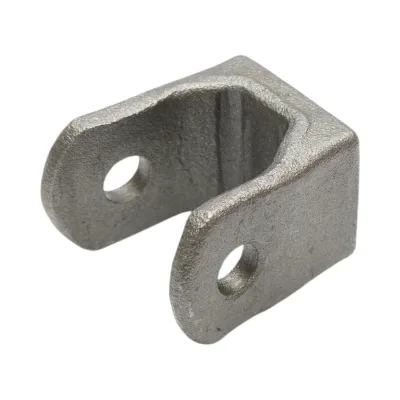 Forcella di montaggio per cerniera rimorchio auto 41x34x30mm