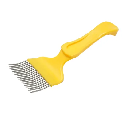 Forchetta in acciaio inox con manico in plastica 215mm