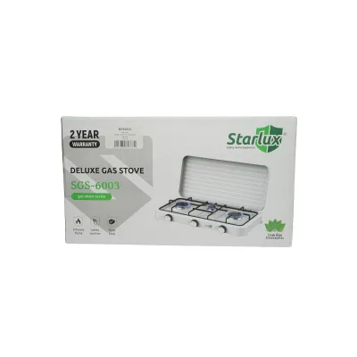 Fornello a gas con 3 fuochi SGS-6003 Fornello a gas Campeggio Camper - immagine 5