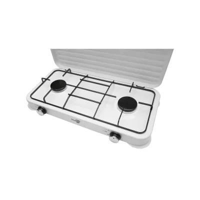 Fornello a gas, piano cottura con due bruciatori SG-6002 Starlux Fornello a gas 2 Fuochi Campeggio Camper - immagine 3