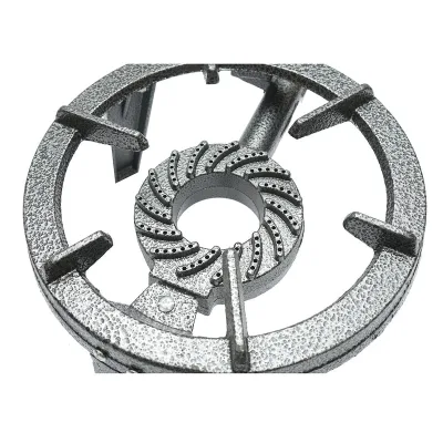 Fornellone a Gas Portatile in Ghisa, 280 x 106 mm, Bruciatore 103 mm, 4 kg, Fornello Ghisa per Campeggio e Esterni - immagine 2