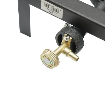 Fornellone, bruciatore a gas quadrato con 4 gambe 250x250x100mm - immagine 2