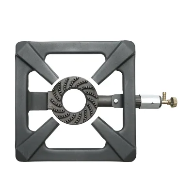 Fornellone, bruciatore a gas quadrato con 4 gambe 300x300x150mm - immagine 4
