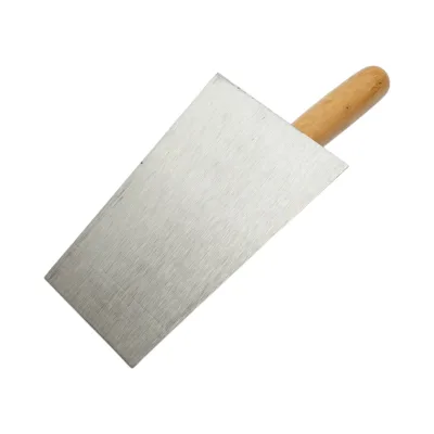 Frattazzo in acciaio inox con lama flessibile 200 × 125 × 100 mm - immagine 4