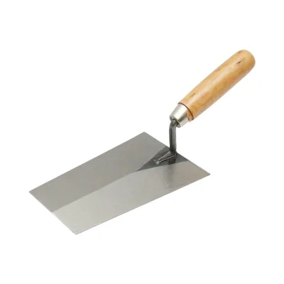 Frattazzo in acciaio inox con lama flessibile 200 × 125 × 100 mm