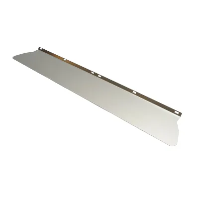 Frattazzo professionale in acciaio inox 50 cm con 2 lame 8,8 × 55 cm - immagine 4