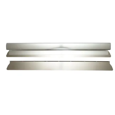 Frattazzo professionale in acciaio inox da 95 cm con 2 lame 8,8 × 100 cm