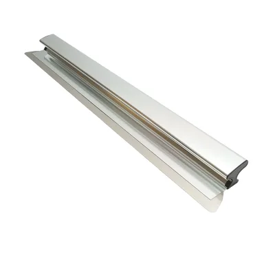Frattazzo professionale in acciaio inox da 95 cm con 2 lame 8,8 × 100 cm - immagine 5