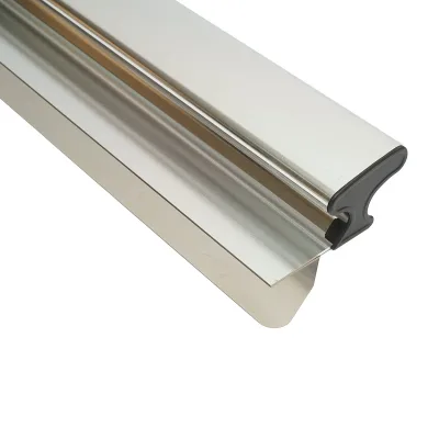 Frattazzo professionale in acciaio inox da 95 cm con 2 lame 8,8 × 100 cm - immagine 6