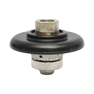 Fresa diamantata a mezza asta B15, D65mm, raggio 15mm, filettatura M14 per bordi in granito Breckner Germany - immagine 2