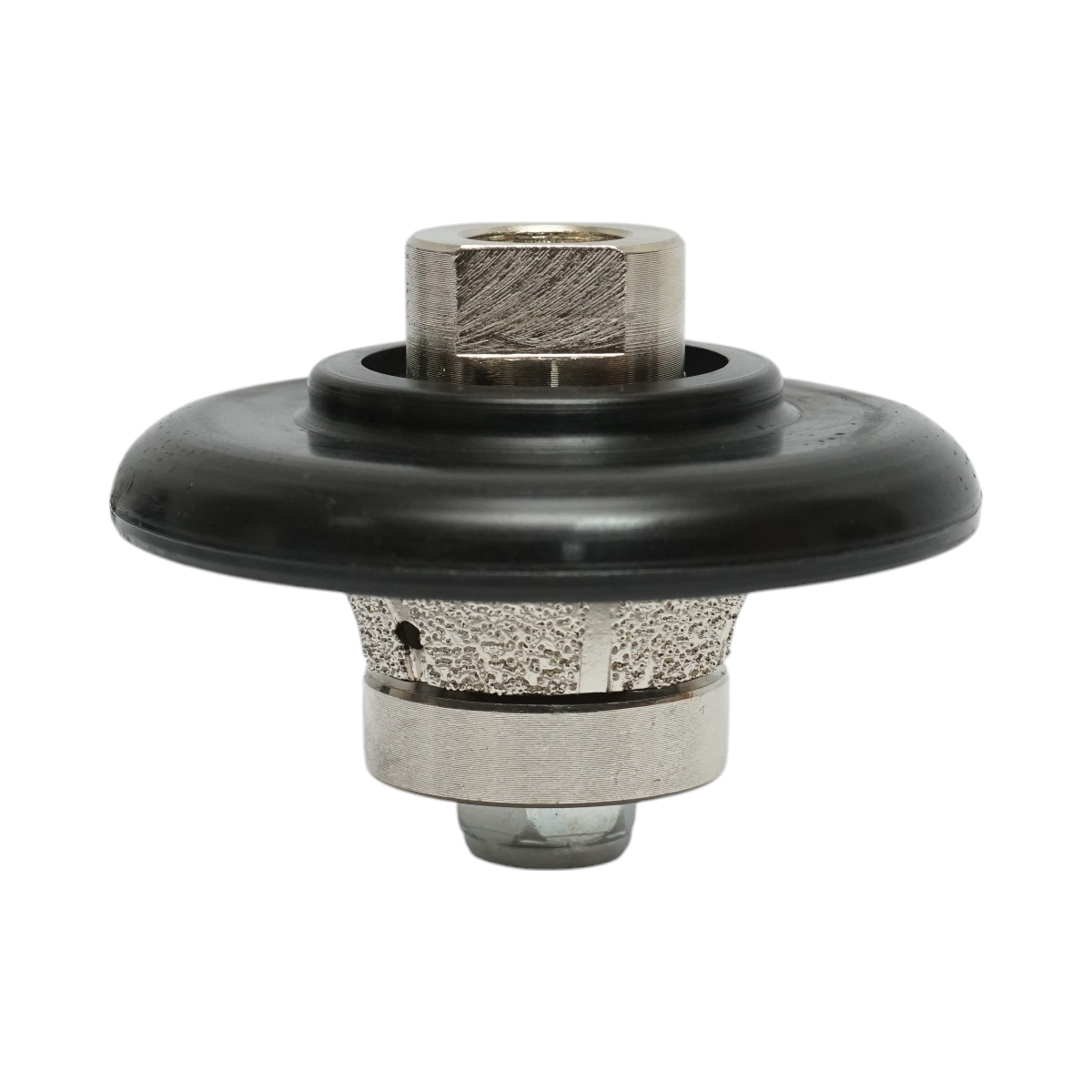Fresa diamantata mezza asta B15, D65mm, raggio 15mm, filettatura M14 per bordi in marmo - immagine 2