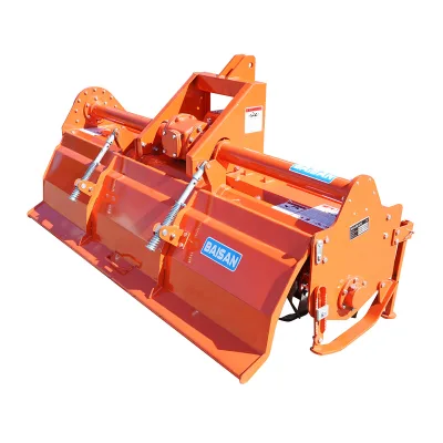 FRESATRICE AGRICOLA PER TRATTORE - 220 CM DI LAVORO, 54 LAME, ATTACCO A 3 PUNTI, ALBERO CARDANICO CON FRIZIONE INCLUSO, ZAPPATRICE PER TRATTORE - immagine 5