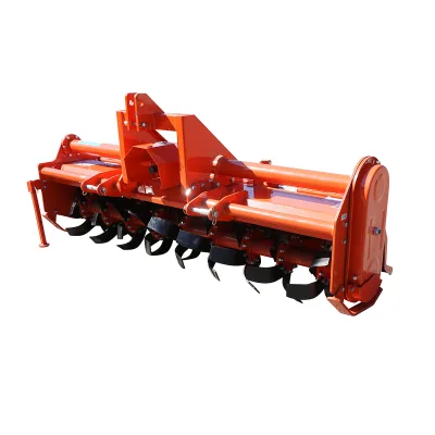 FRESATRICE AGRICOLA PER TRATTORE - 220 CM DI LAVORO, 54 LAME, ATTACCO A 3 PUNTI, ALBERO CARDANICO CON FRIZIONE INCLUSO, ZAPPATRICE PER TRATTORE - immagine 3